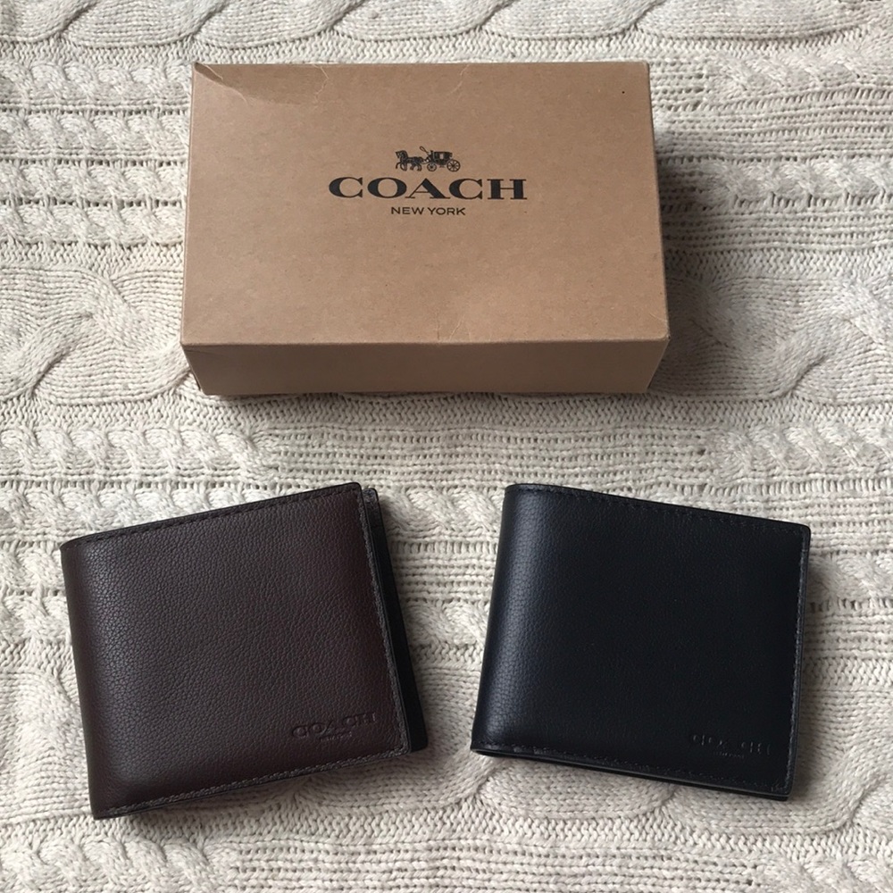 NEW Men’s Coach Wallets